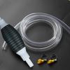 Hand Pump Manual Liquid Transfer Pump With Locking Valves Durability Rubber Bulb For Automotive Home Use
