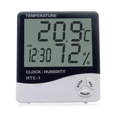 Digitálny Teplomer Vlhkomer Vnútorná Izbová Teplota LCD Elektronický Merač Vlhkosti Senzor Ukazovateľ Meteorologická Stanica Pre Domácnosť