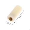 10 Pieces Billiard Cue Sticks Ferrule Tube Screw on Pool Tips Portable for