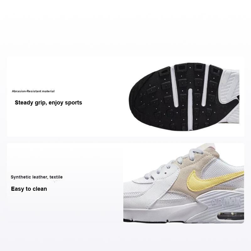 Nike Air Max Excee GS Λευκό με Κιτρινωπή Απόχρωση Παιδικά Αθλητικά Παπούτσια Football-Grey Summit-White CD6894-118