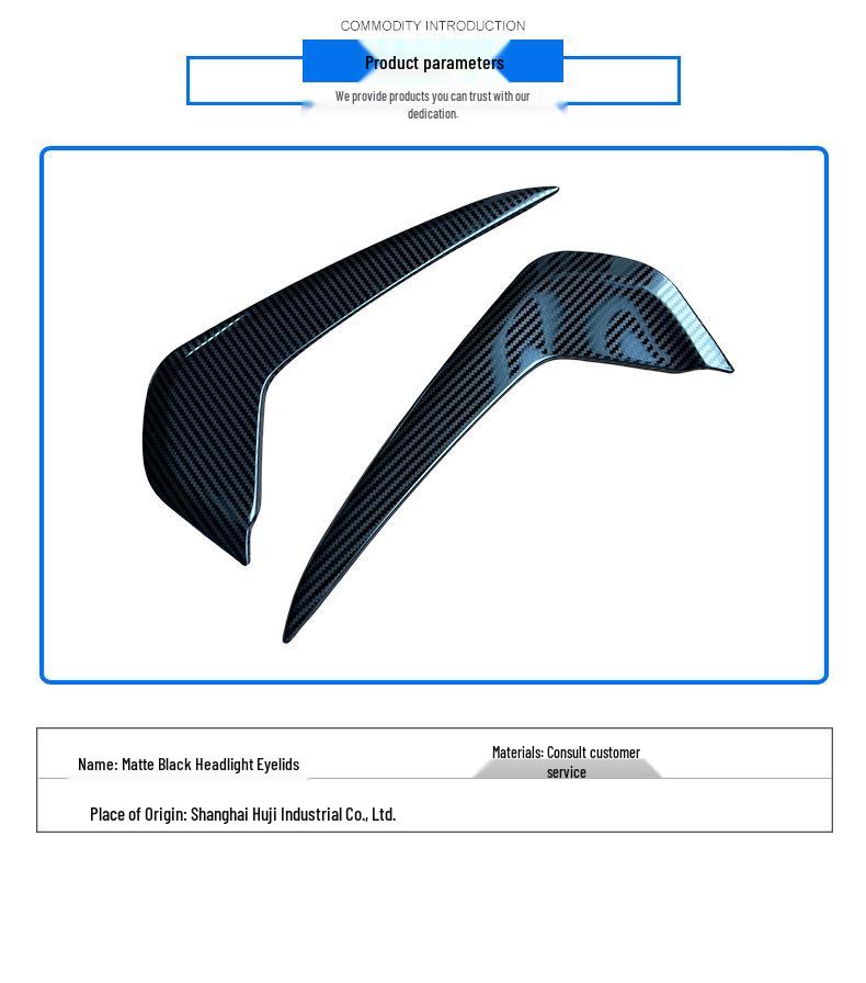 Mazda CX-50 Rear Pillar Trim - Carbon Fiber Stainless Steel Decorative Sticker