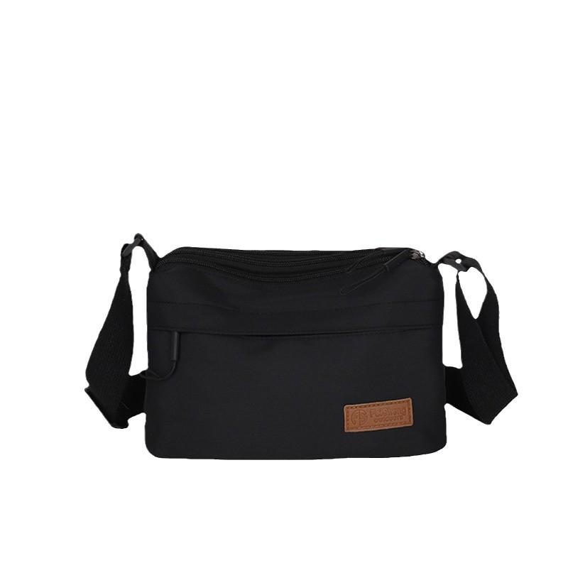 Men's and Women's Bags Fashion Shoulder Bag Multi-compartment Messenger Bag Nylon Waterproof Leisure Bag