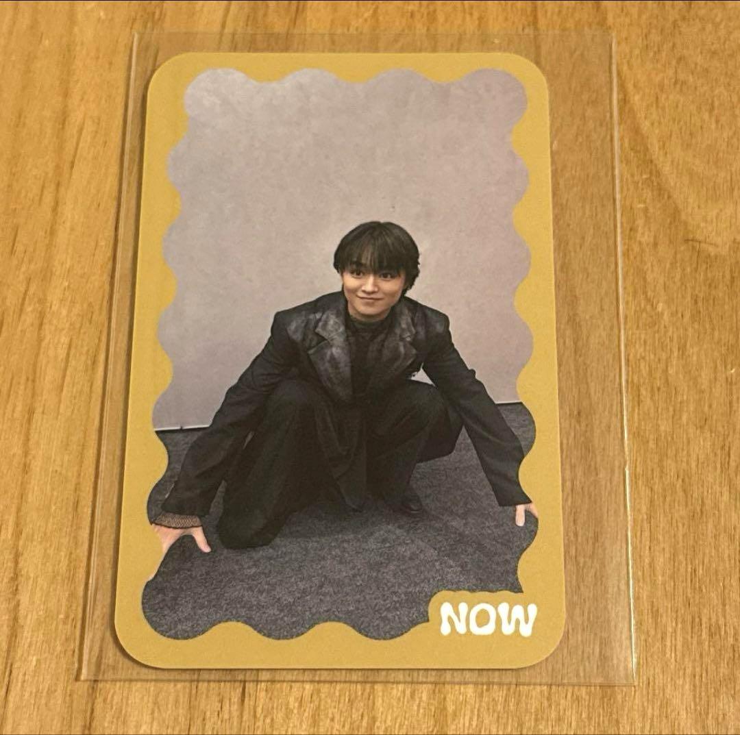 

[USED] The cause is in me. Okura Sorato Growing Trading Card FC with Original Photo