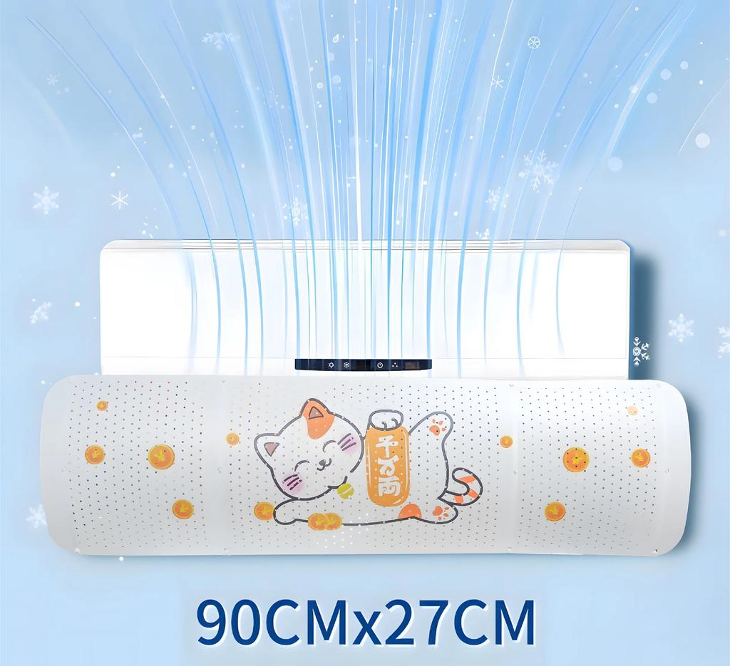 Universal Air Conditioner Wind Deflector Wall-mounted Air Conditioning Windshield Anti-Direct Blowing Retractable Outlet Baffle