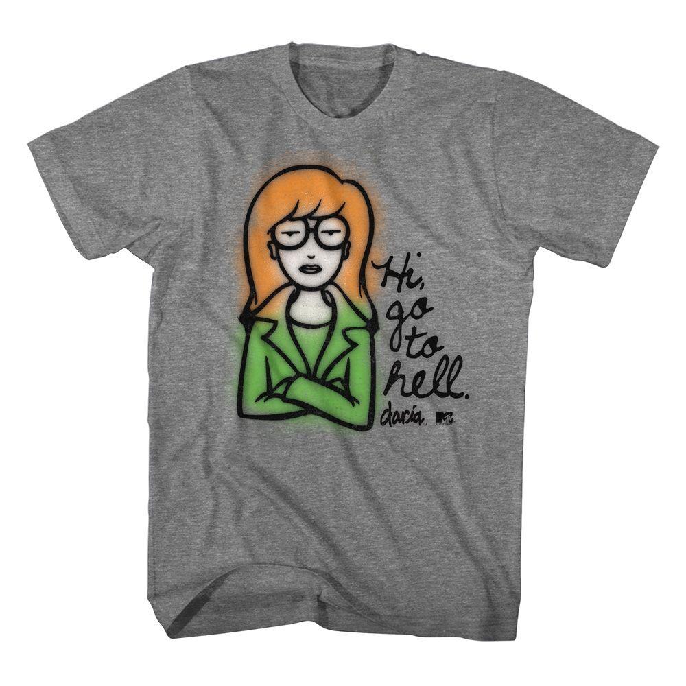 MTV Hi Go To Graphite Heather T-Shirt XXL