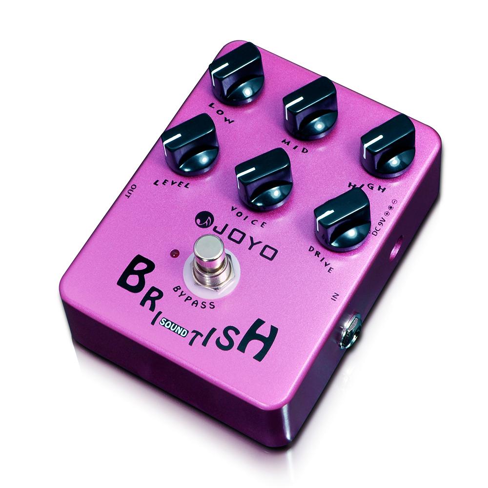 JOYO JF-16 BRITISH SOUND Overdrive Gitarrenpedal Liefert Wärme und Harmonische Overdrive-Sounds Klassische Verstärkersimulationspedale