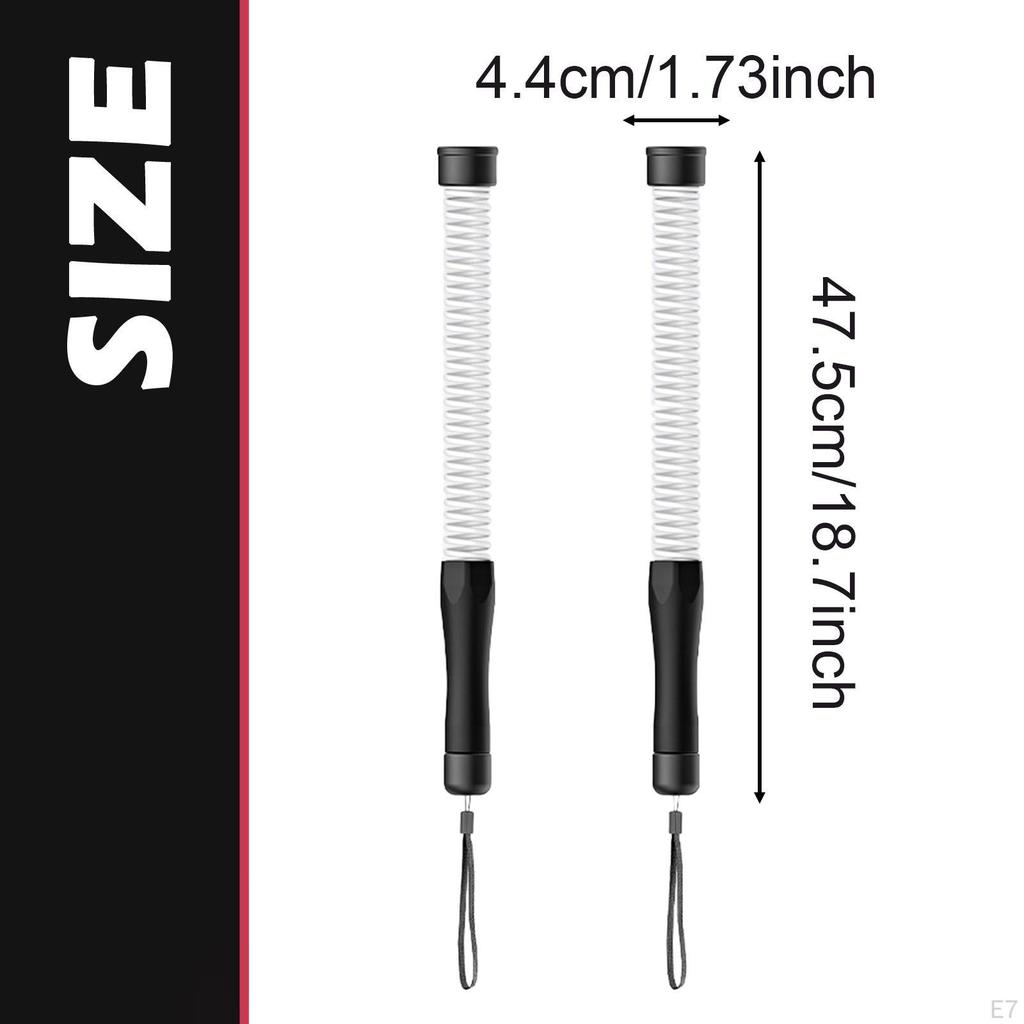 2Pcs Fitness Battle Ropes Portable Tool Strength Conditioning Workout