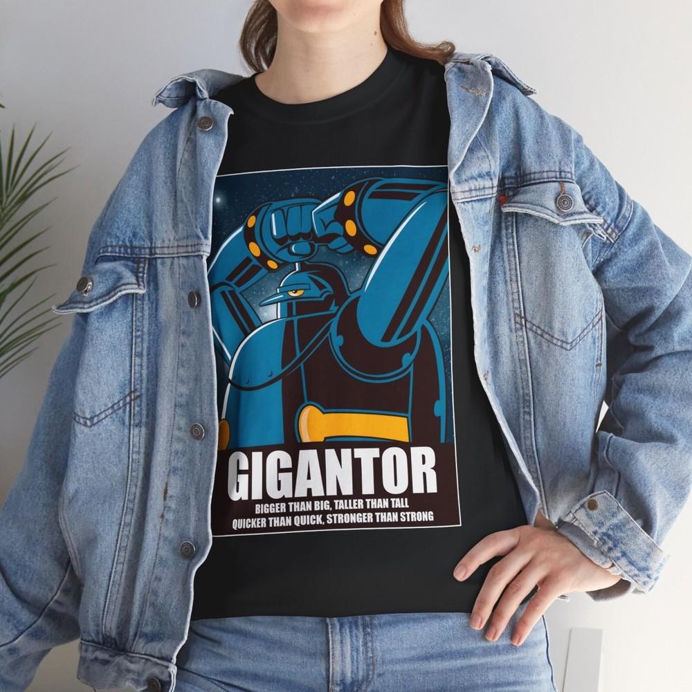Gigantor (1963-66) T-Shirt V2 Animation Sci-Fi Fantasy Giant Robot Manga