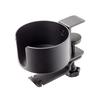Hachibanya Drink Holder, Desk, Earphone Stand, Storage Holder, Black
