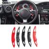 Für Subaru XV WRX BRZ Toyota 86 Automobil Lenkrad Schaltwippen hinten Auto Schaltgetriebe Ausrüstung Halbautomatik Kupplung Carbon Rot