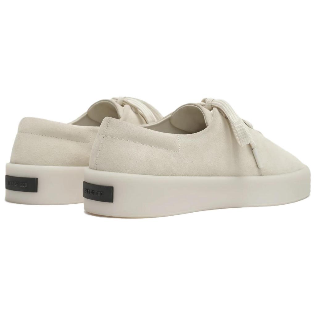 Fear of God 101 Suede Round Toe Vintage Low Top Sneakers Unisex Sneakers Beige FGE280-8109SUE-BONE