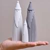 Faceless Santa Claus Silicone Candle Mold DIY Christmas Ornament Crafts Making Aromath Soap Plaster Resin Clay Molds Home Decor