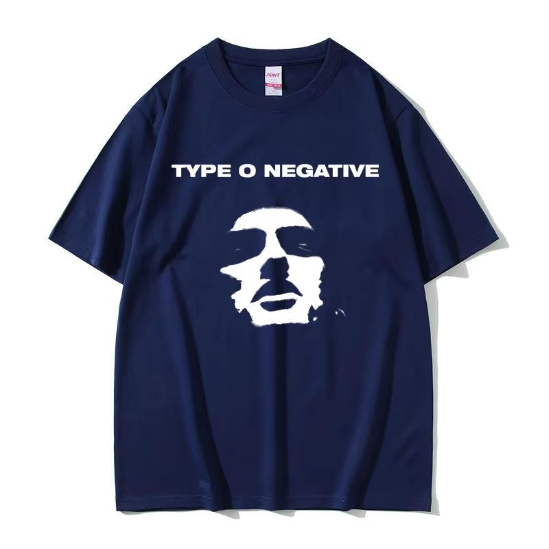 

Rock Band Type O Negative Tshirts Unisex Women Fashion Pure Cotton T Shirt Unisexs Clothing Summer Streetwear Male Gothic 2026 New 4XL