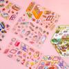 Cartoon Landscape 3D Stickers for Journaling: Stress Relief & DIY Miniature Scene Stickers