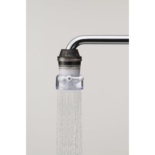 Kuritaq Aquatap Binchotan Charcoal Shower Faucet, CQBIS-2080, Clear