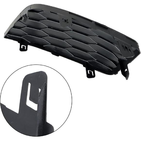 WFLNHB Left Side Front Bumper Fog Light Cover Grilles Replacement for Nissan Sentra 2016-2018 Fog Light Bezels Driver Side