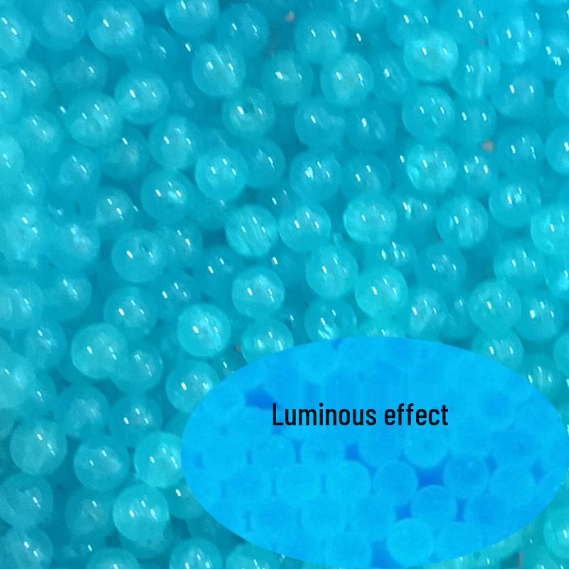 Bunte leuchtende Harzperlen für Angelzubehör & Schmuck - Fluoreszierende Halskettenhaken & Zubehör