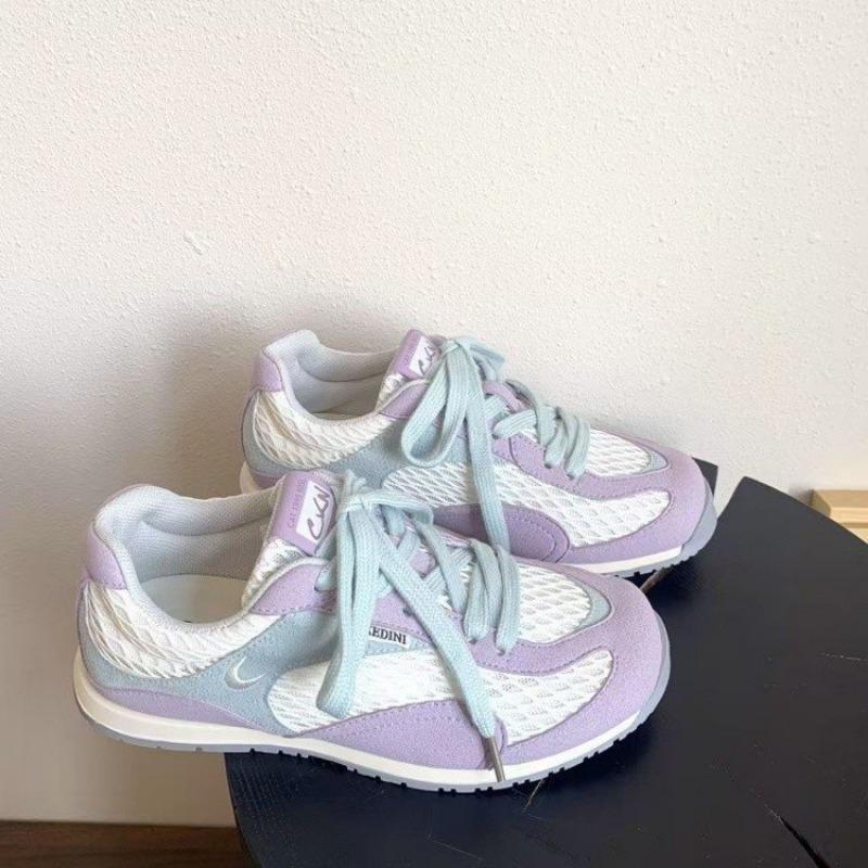 Sommer hohl bequem vielseitig Damenschuhe Mode bequem Freizeitschuhe Fischernetzschuhe dickes Mesh atmungsaktiv dünn