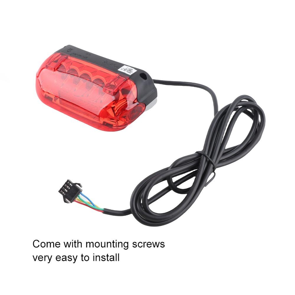 High Visibility LED Rear Warning Lamp 48V Electric Brake Light  for Electric Bicycles,Scooters