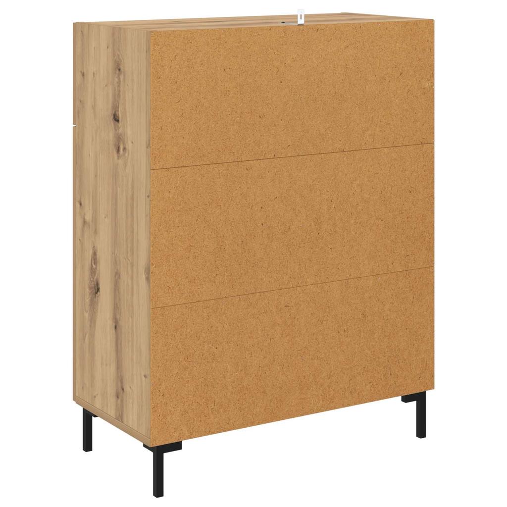 Sideboard Artisan Oak 69.5 x 34 x 90 cm Particle Board