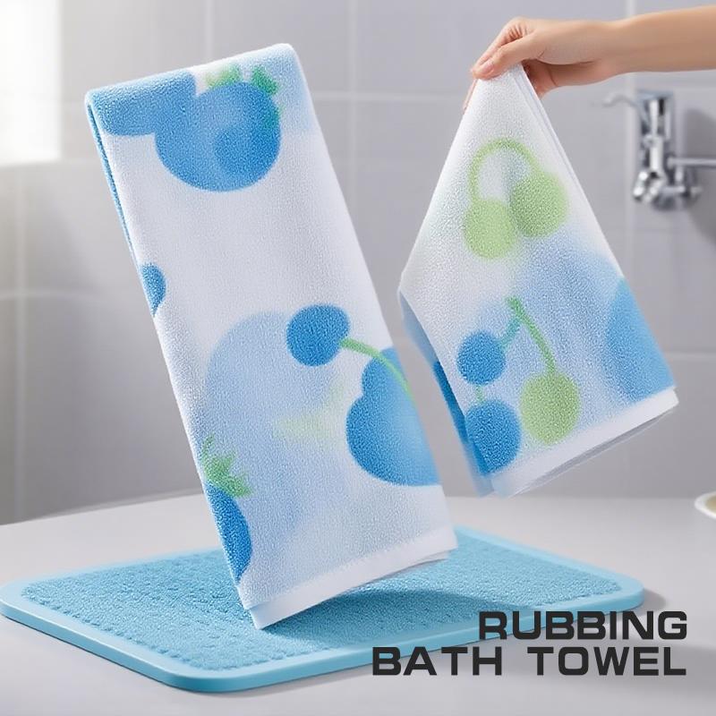 Nylon Wash Cloth Towel Beauty Body Skin Exfoliating Shower Bathroom Washing