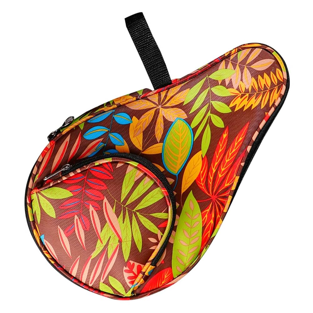 Portable Table Tennis Racket Ball and Racket Protective Storage for Table Tennis Holds 3 Suitable for Adults and Kids Bag, Cover, Rackets, Balls,