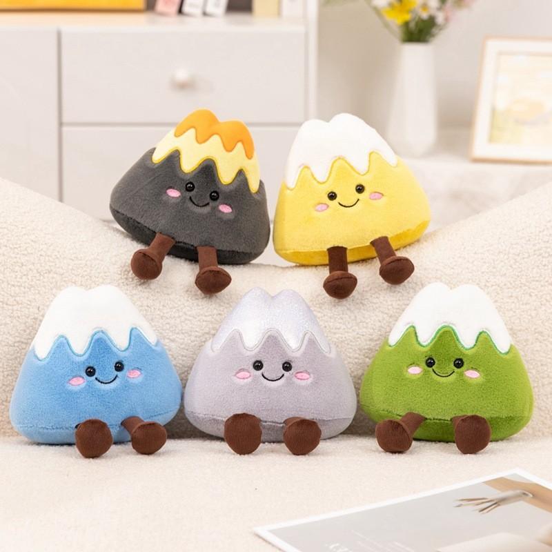 Mountain Plush Toy With Pp Cotton Filling For Home Decor And Collectors