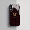 Elegant Dark Rose phone case s26 ultra case glass mobile phones for Samsung Galaxy S26 S25 S24 S23 S22 FE Ultra Plus