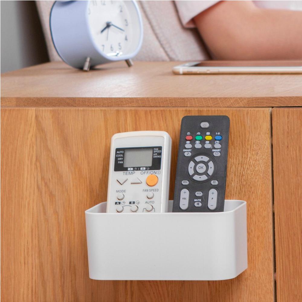 Storage Box Wall-Mounted Kitchen Bathroom Toilet Debris Plastic Punch-Free Finishing Box Desk Office Supplies