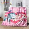 Cartoon Cute Unicorn Soft Plush Blanket,Children's Flannel Blanket Throw Blanket for Living Room Bedroom Bed Sofa Picnic Cover