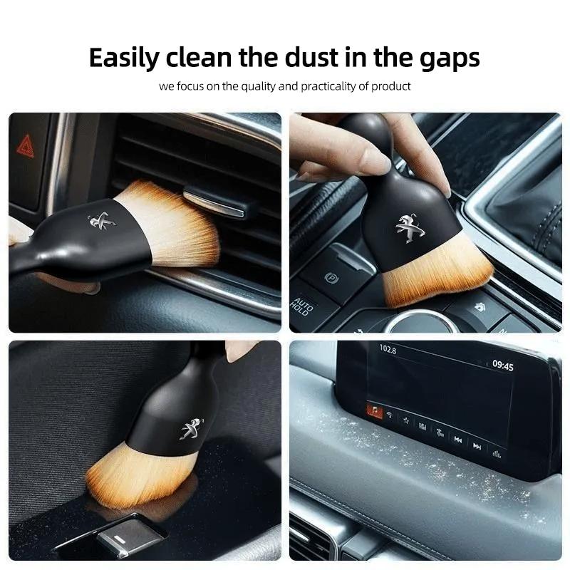 Microfiber Cleaning Cloths Car Wash Towel Duster For Peugeot Landtrek 308 408 5008 2008 208 3008 508 4008 Rifter 301 108 608