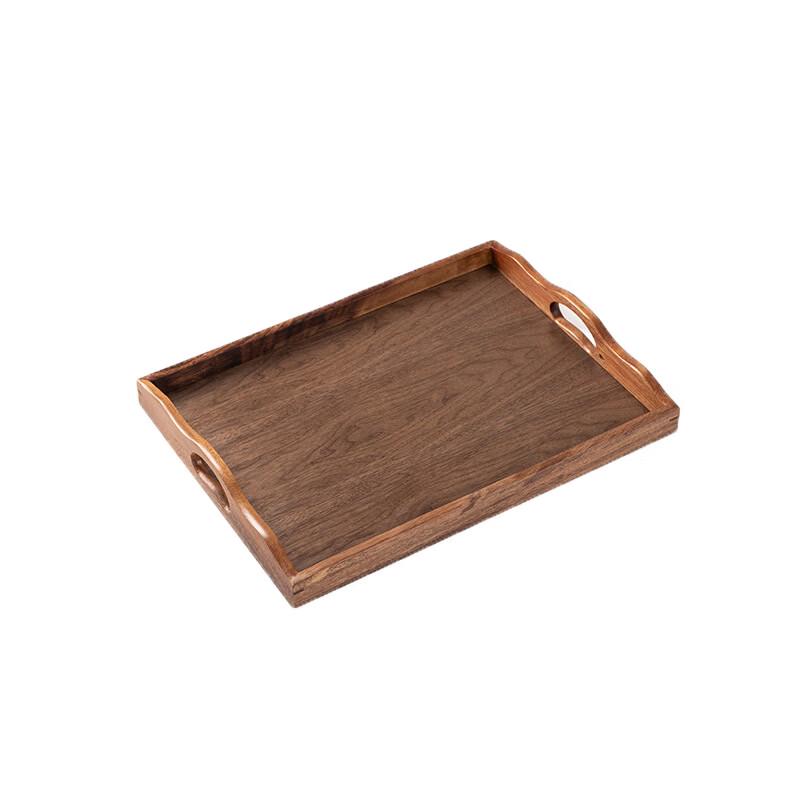 Walnut Wood Decorative Serving Tray