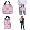 Cartoon Game Console Pattern Insulated Lunch Bags Large Reusable Thermal Bag Lunch Box Tote College Outdoor Food Storage Bags