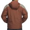 Adidas Hooded Zip-Up Long Sleeve Jacket Men Jacket Brown JZ8414