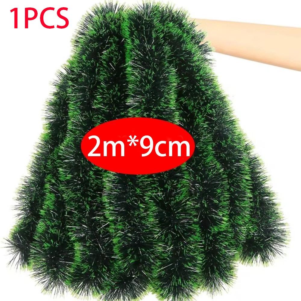 

1/3/5PCS 2M Christmas Green Cane Ribbons DIY Accessories Party Decoration Xmas Tree Ornaments Multi Scene Light Weight