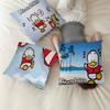 A-ahiruno P-pekkle Cartoon Stitch Lucky Dragon Pillow Cover Sofa Cushion Cover Home Room Decoration Children Gift