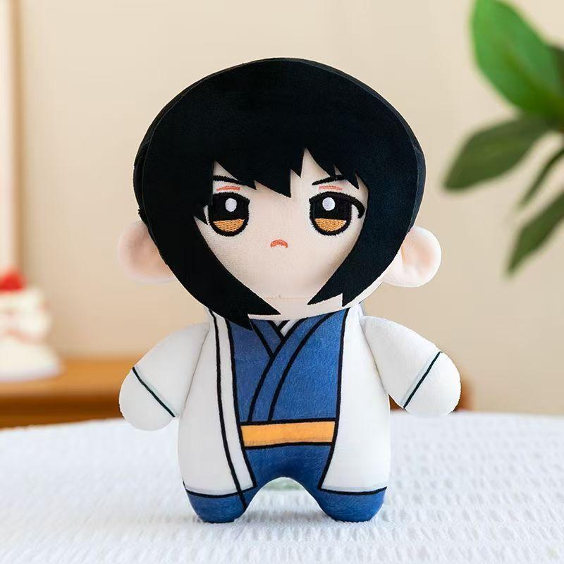 Gintama Cartoon Soft Dolls Lovely Sakata Gintoki Kagura Plushy Okita Sougo Hijikata Toushirou Snug Plush Plaything Suitable For Supporter Favor