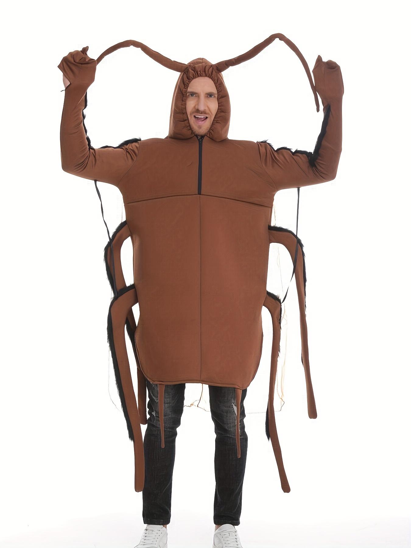 Halloween Carnival cosplay party cockroach performance costume stage role-playing cockroach jumpsuit