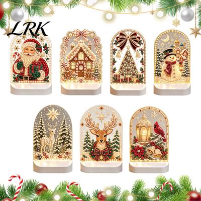 Unique Holiday Ornaments Christmas Pearl Light for Home Decor, Acrylic LED Decorative Lamp with Soft Glow Bedroom Bookshelf And Party Atmosphere