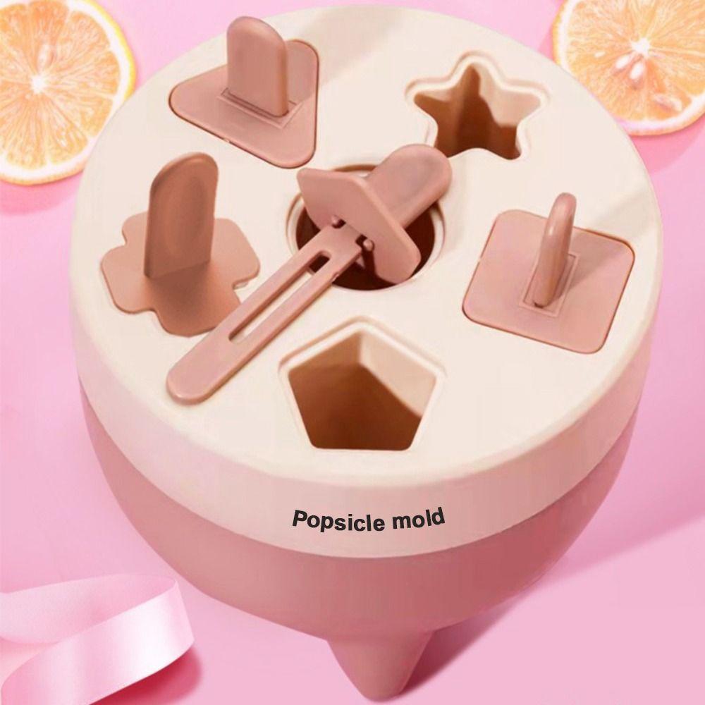 Detachable Design Popsicle Mold Easy Release Ice Lolly Maker Durable Ice Cream Mold Kitchen