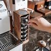 Storage Rack Coffee Powder Bowl Storage Rack Walnut Espresso Basket Display Rack Suitable for 51/53/58Mm Universal Barista Tools