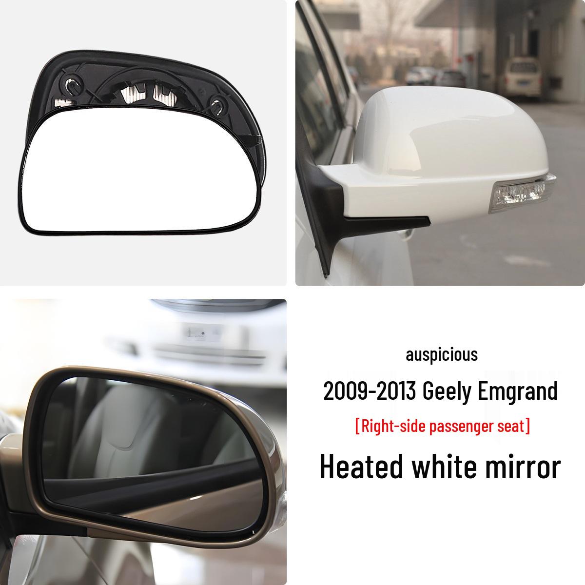 

Compatible with Geely 09-22 Emgrand Models: GL & GS Rearview Mirror Lens.
