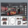 Simulated Railway Trains Retro Steam Train Model Children Toys Electric Rail Train Track Boy Toy Kids New Years Christmas Gifts