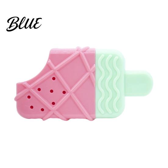 Flexible TPR Teeth Cleaning Toy Dog Cooling Chew Toy Popsicle Ice Freezer Donut Shape Interactive Pet Play Accessories Reusable Freeze for