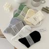 5 Pairs of Female Spring and Summer Fashion New Loose Mouth In The Tube Pile Socks