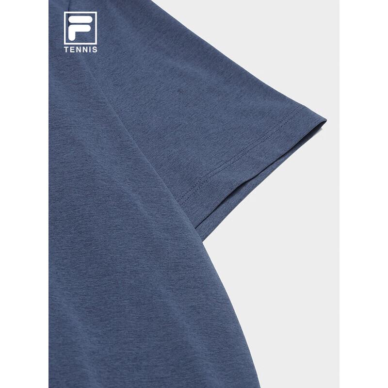 FILA Men's Classic Round Neck Knit Short Sleeve T-Shirt