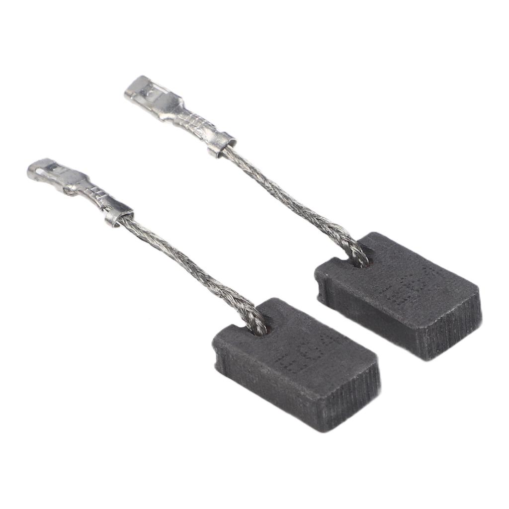 Set di Spazzole di Carbone di Ricambio per 1607000V37 Per Smerigliatrice Angolare GWS 12125 E64 Misura 6x10x16mm Ricambi per Elettroutensili 2pz