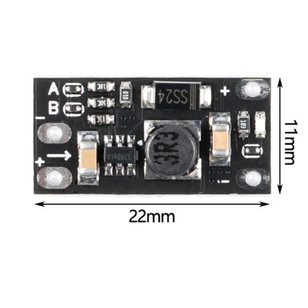 5PCS Newest Multi-function Mini Boost Module Step Up Board 5V/8V/9V/12V 1.5A LED Indicator Diy Electronic Voltage Module