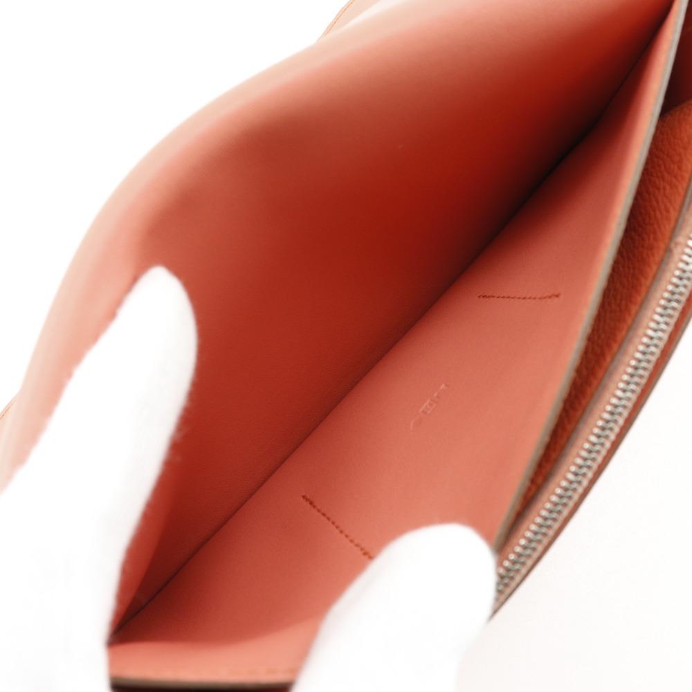 Hermes Dogon GM Purse Pink Shave Women Used