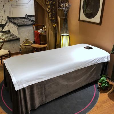 Superfeine Faser Weiches Schönheitssalon Bett Handtuch mit Loch Spa Massagebett Tischdecke Massage Physiotherapie Verdicken Badetuch